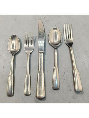 Oneida Wm A Rogers Friendship Stainless 5-Piece Flatware Set Vintage Silverware